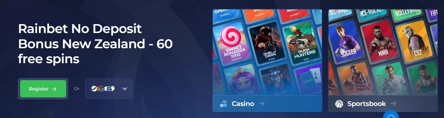 Rainbet No Deposit Bonus New Zealand