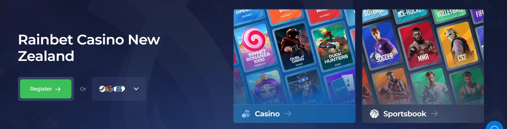 Rainbet Casino for New Zealand Players